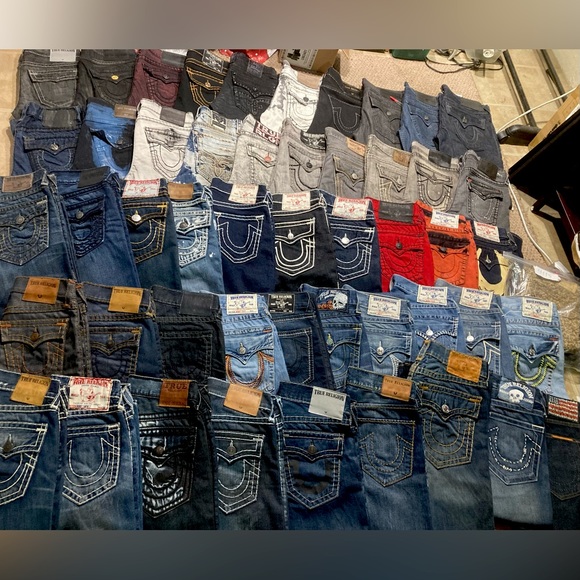 About half of my “luh calm Collection” (51 pairs)